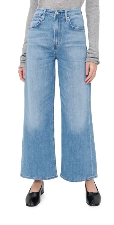 Citizens of Humanity Lyra Wide Leg Crop Jeans Andante 27 | Thumbnail 1 Citizens of Humanity Lyra Wide Leg Crop Jeans Andante 27 | Thumbnail 1