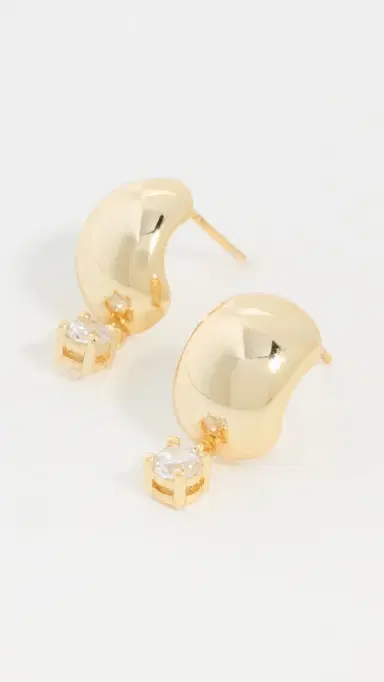 SHASHI Aoki Hoops Gold One Size | Thumbnail 4