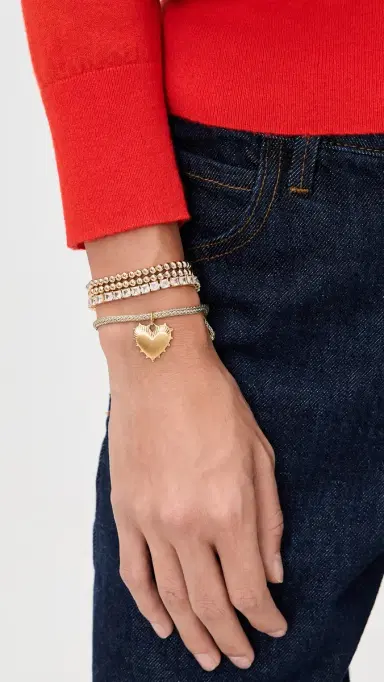 HART Gold Metallic Bracelet Gold One Size | Thumbnail 3