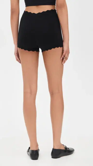 NIA Mazzy Knit Shorts Black M | Thumbnail 3 NIA Mazzy Knit Shorts Black M | Thumbnail 3