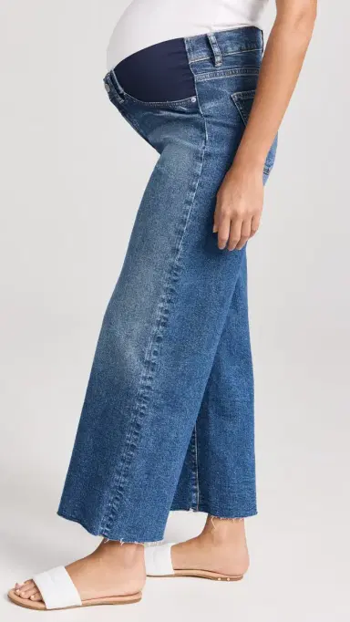 DL1961 Hepburn Maternity Wide Leg Jeans East Lake (Vintage) 30 | Thumbnail 4 DL1961 Hepburn Maternity Wide Leg Jeans East Lake (Vintage) 30 | Thumbnail 4