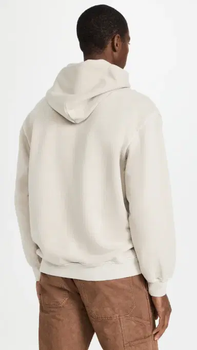 Madewell The McCarren Midweight Hoodie Sweatshirt Bleached Canvas S | Thumbnail 3