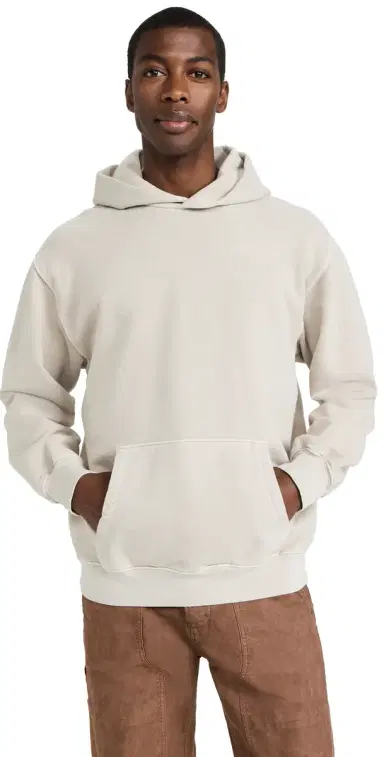 Madewell The McCarren Midweight Hoodie Sweatshirt Bleached Canvas S | Thumbnail 1