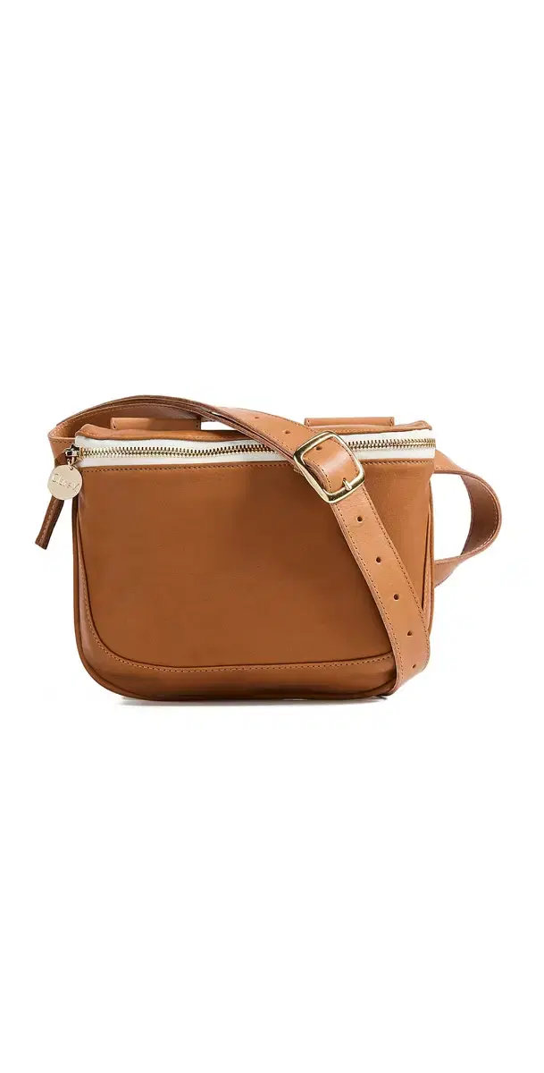 Clare V. Fanny Pack Tan One Size