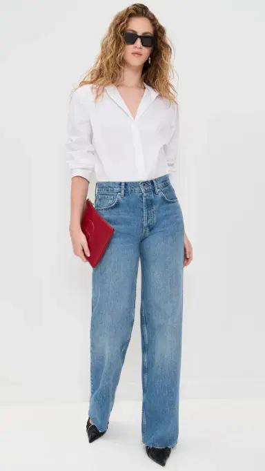 ANINE BING Hugh Jeans Panama Blue | Thumbnail 5 ANINE BING Hugh Jeans Panama Blue | Thumbnail 5