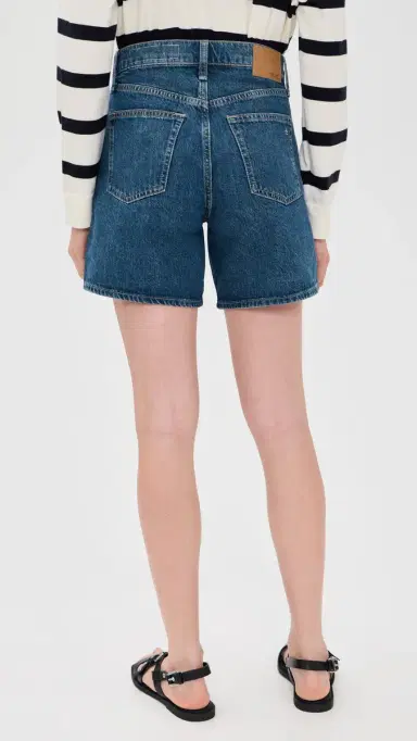 rag & bone Kaia Denim Shorts Cornflower 25 | Thumbnail 3 rag & bone Kaia Denim Shorts Cornflower 25 | Thumbnail 3