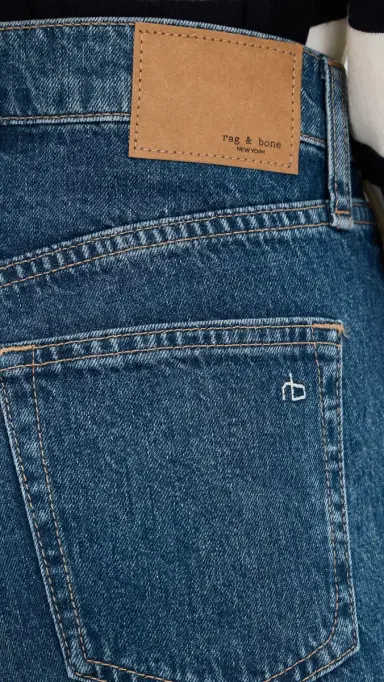 rag & bone Kaia Denim Shorts Cornflower 25 | Thumbnail 6 rag & bone Kaia Denim Shorts Cornflower 25 | Thumbnail 6