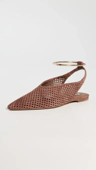 Jil Sander Slingback Flats Umber | Thumbnail 2