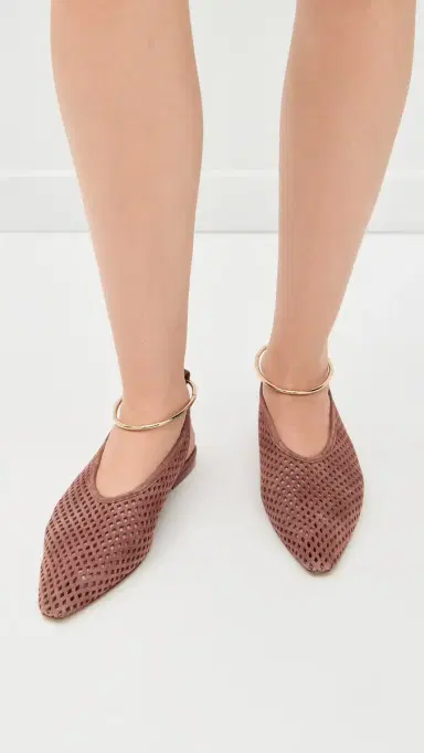 Jil Sander Slingback Flats Umber | Thumbnail 3
