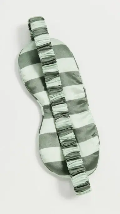 Hommey Silk Eyemask Wasabi One Size | Thumbnail 3