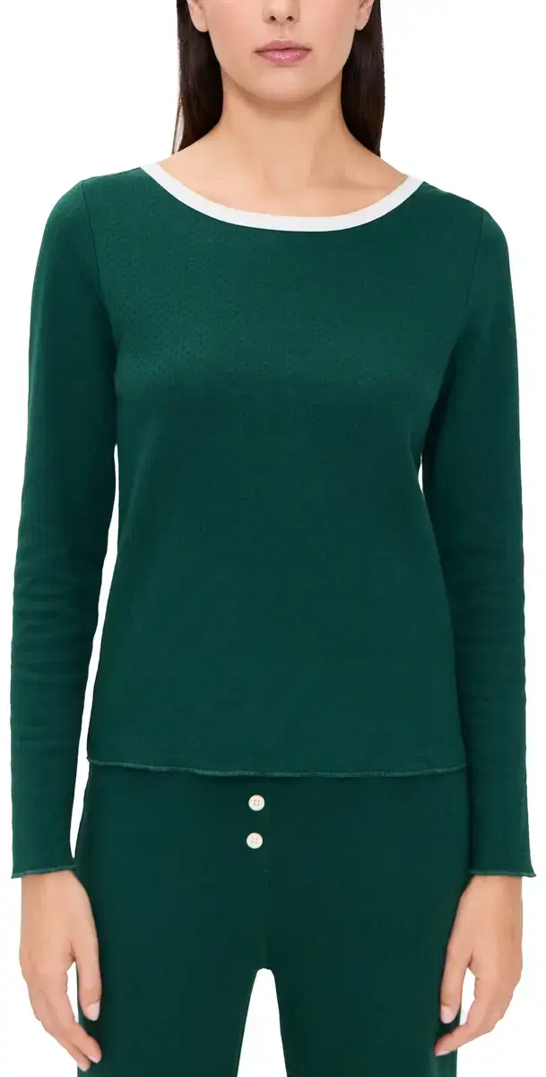 Cozyland by Morgan Lane Ellie Tee Evergreen ointelle