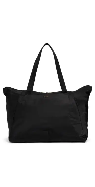 TUMI Just In Case Medium Tote Black/Gold | Thumbnail 1 TUMI Just In Case Medium Tote Black/Gold | Thumbnail 1