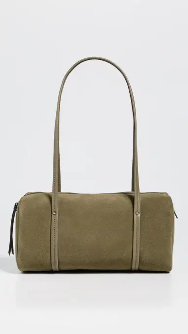 Madewell The Brioche Shoulder Bag in Suede Worn Olive One Size | Thumbnail 2 Madewell The Brioche Shoulder Bag in Suede Worn Olive One Size | Thumbnail 2