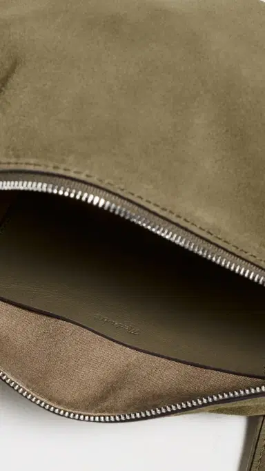 Madewell The Brioche Shoulder Bag in Suede Worn Olive One Size | Thumbnail 6 Madewell The Brioche Shoulder Bag in Suede Worn Olive One Size | Thumbnail 6