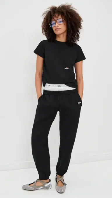 Hommegirls Homme Girls x Fruit of The Loom Classic Tee 2 Pack White/Black L | Thumbnail 6