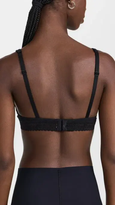 Simone Pérèle Eugenie Sheer Plunge Bra Black | Thumbnail 3