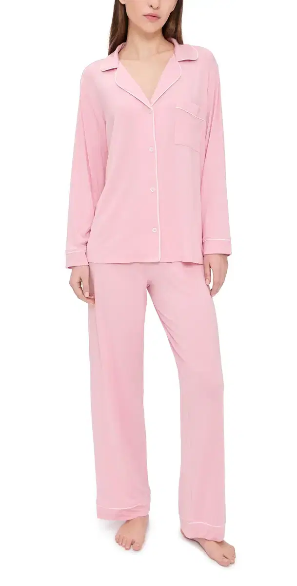 Gisele ong Pajama Set Pink Nectar/