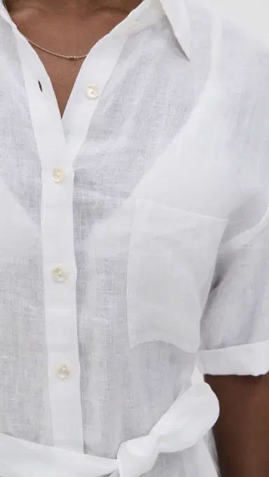 vitamin A Playa Romper White M | Thumbnail 6