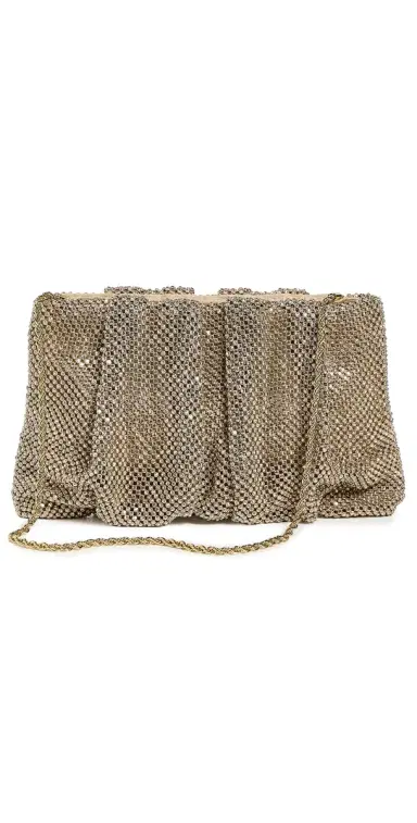 Loeffler Randall Serena Gathered Clutch | Thumbnail 1 Loeffler Randall Serena Gathered Clutch | Thumbnail 1