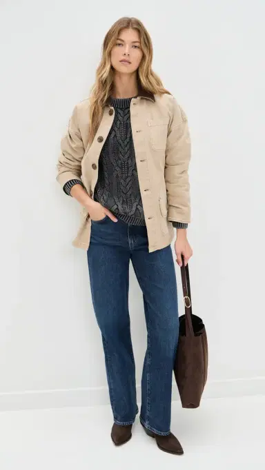 Free People Frankie Cable Pullover Onyx | Thumbnail 5