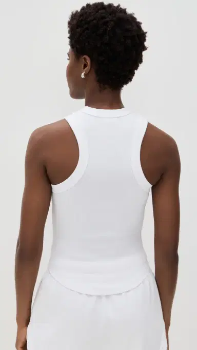 Vitamin A Daybreak Essential Tank White | Thumbnail 3