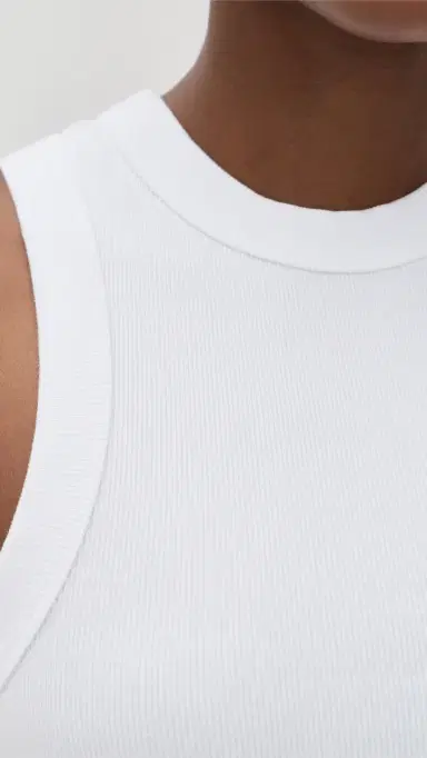 Vitamin A Daybreak Essential Tank White | Thumbnail 6