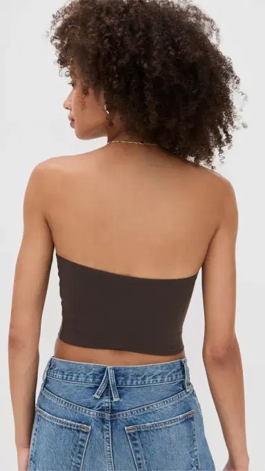 susana monaco Crop Tube Top Java M | Thumbnail 3 susana monaco Crop Tube Top Java M | Thumbnail 3