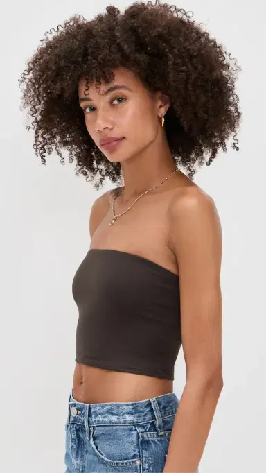 susana monaco Crop Tube Top Java M | Thumbnail 4 susana monaco Crop Tube Top Java M | Thumbnail 4