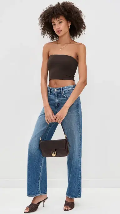 susana monaco Crop Tube Top Java M | Thumbnail 5 susana monaco Crop Tube Top Java M | Thumbnail 5