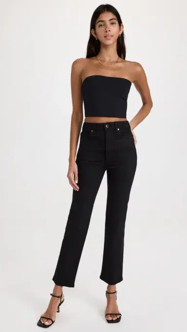 susana monaco Crop Tube Top Black M | Thumbnail 5 susana monaco Crop Tube Top Black M | Thumbnail 5