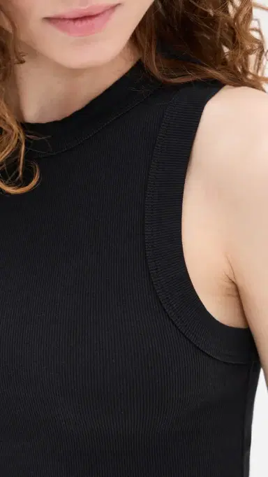 Vitamin A Daybreak Essential Tank Black | Thumbnail 6