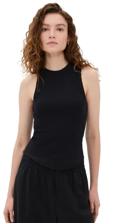 Vitamin A Daybreak Essential Tank Black | Thumbnail 1