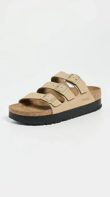 Birkenstock Florida Platform Flex Sandals Sandcastle | Thumbnail 2