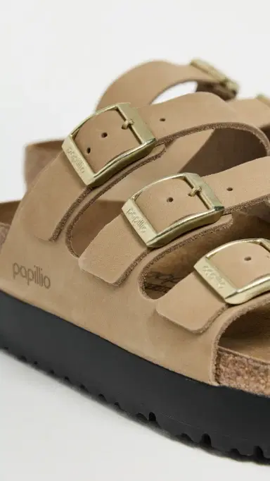 Birkenstock Florida Platform Flex Sandals Sandcastle | Thumbnail 6