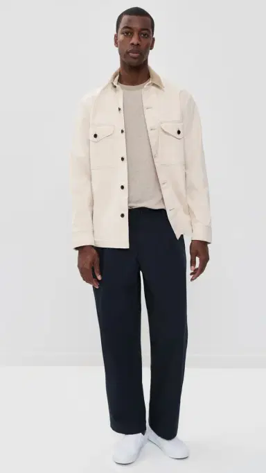 UNIVERSAL WORKS Duke Pleated Trousers Navy 36 | Thumbnail 5