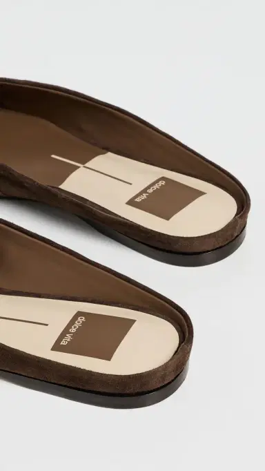 Dolce Vita Eila Mules Dk Brown Suede | Thumbnail 4