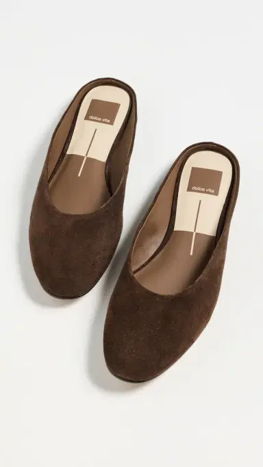 Dolce Vita Eila Mules Dk Brown Suede | Thumbnail 5