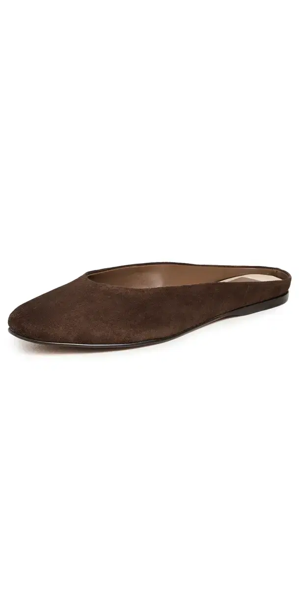 Eila Mules Dk Brown Suede