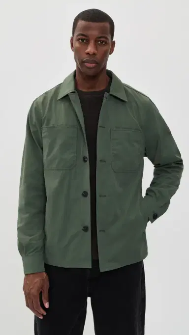 Save the Duck Basil Shirt Jacket Thyme Green L | Thumbnail 2 Save the Duck Basil Shirt Jacket Thyme Green L | Thumbnail 2