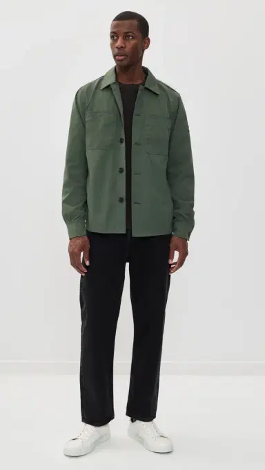 Save the Duck Basil Shirt Jacket Thyme Green L | Thumbnail 5 Save the Duck Basil Shirt Jacket Thyme Green L | Thumbnail 5
