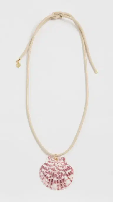 HART Striped Scallop Shell Cord Necklace | Thumbnail 2