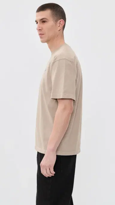 Stone Island Garment Dyed Tee Desert | Thumbnail 4