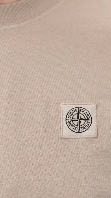 Stone Island Garment Dyed Tee Desert | Thumbnail 6