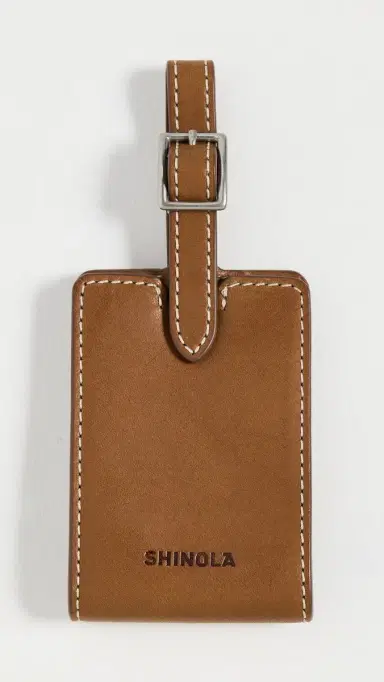 Shinola Leather Luggage ID Tag | Thumbnail 2