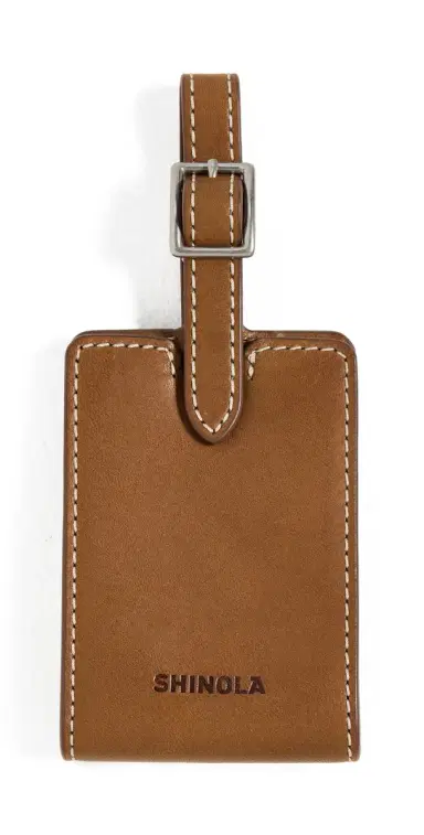 Shinola Leather Luggage ID Tag | Thumbnail 1