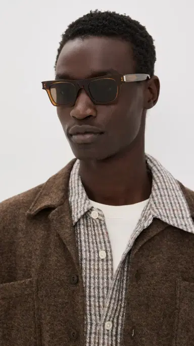Saint Laurent SL 719 Sunglasses Brown-Brown-Brown One Size | Thumbnail 4 Saint Laurent SL 719 Sunglasses Brown-Brown-Brown One Size | Thumbnail 4