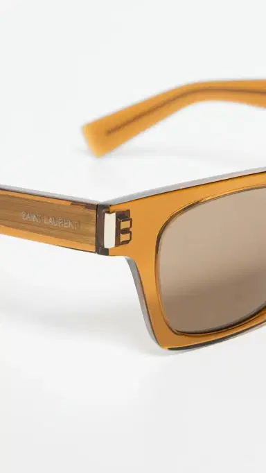 Saint Laurent SL 719 Sunglasses Brown-Brown-Brown One Size | Thumbnail 5 Saint Laurent SL 719 Sunglasses Brown-Brown-Brown One Size | Thumbnail 5