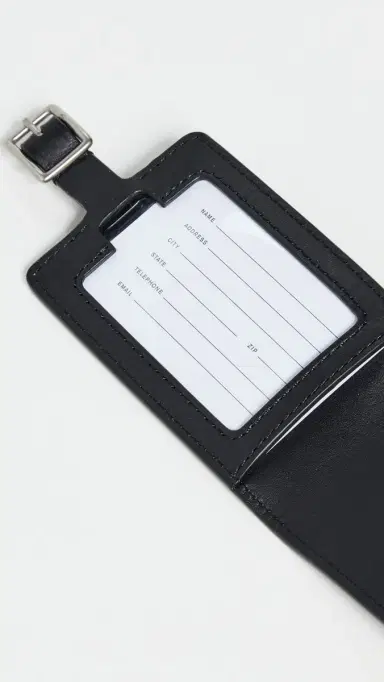 Shinola Leather Luggage ID Tag | Thumbnail 5