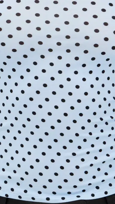 Miaou Amelia Top Blue mall Dot | Thumbnail 6