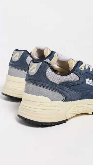Autry Hyperway Low Man Suede Mesh Sneakers Sue/Meshref Thyme/Silv 44 | Thumbnail 3